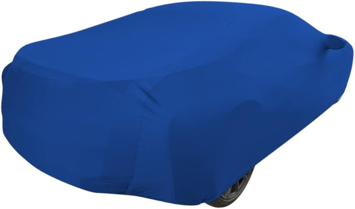 Indoor Autoabdeckung kompatibel mit BMW i8 mit Spiegeltaschen SUPER Soft Stretch