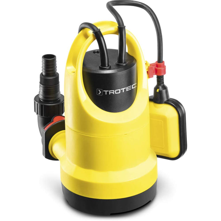 TROTEC Klarwasser-Tauchpumpe TWP 4006 E IPX8 Schutzart, 400 W, 7,5 m Förderhöhe, 7.300 l/h Förderlei