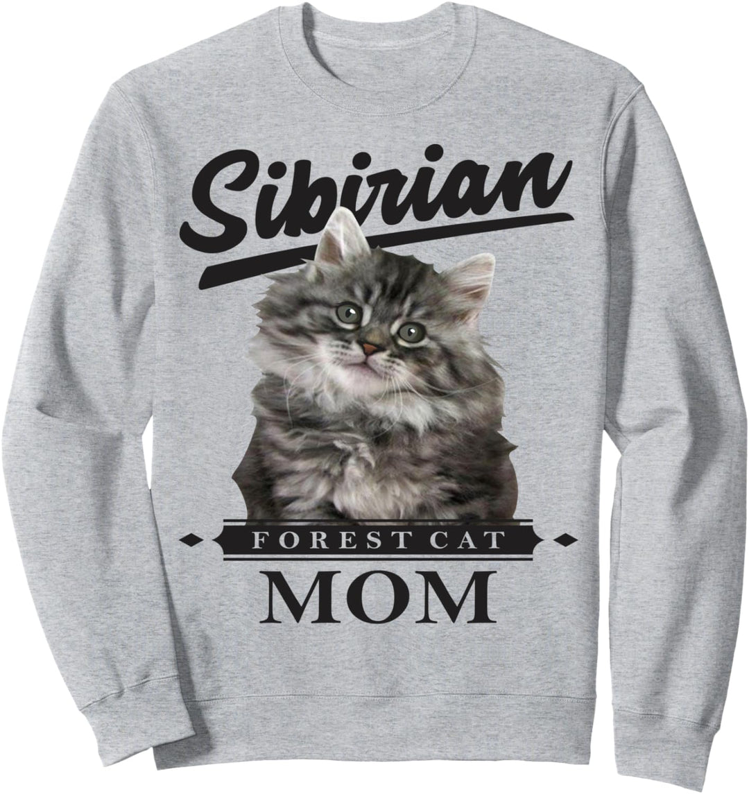 Sibirische Waldkatzen Mama | Sibirische Waldkatze Sweatshirt