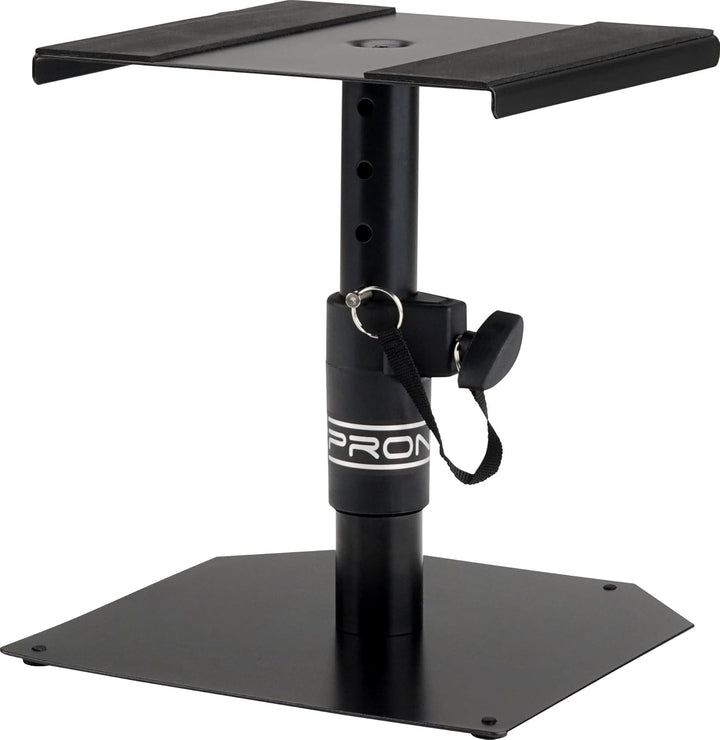 Pronomic SLS-15 Tischstative für Studio Monitore (2 stabile Boxenstative für Studiomonitore, niedrig