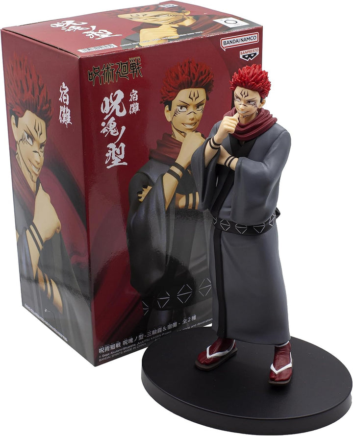 BANPRESTO Jujutsu Kaisen - Sukuna - Figurine Jukon No kata 16cm