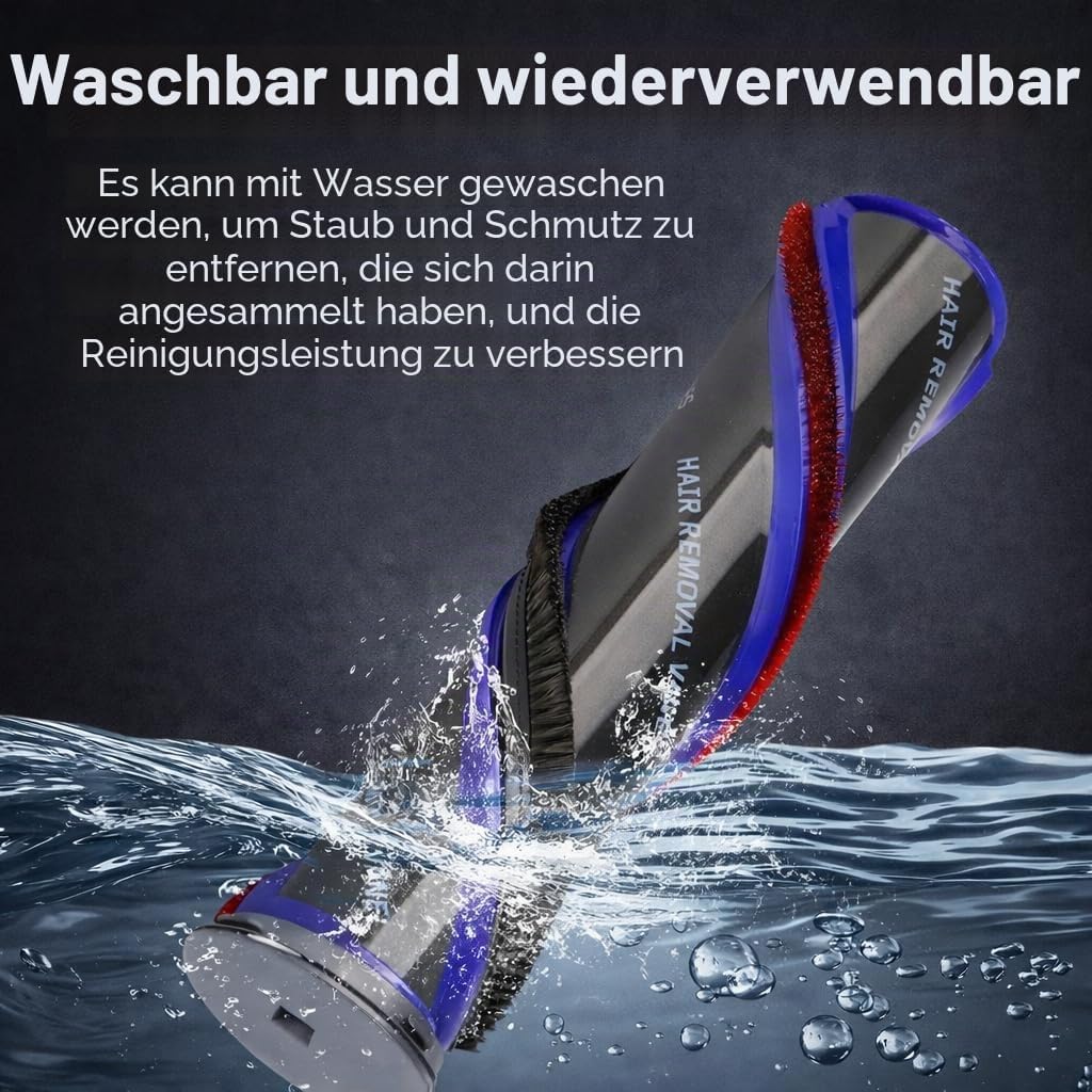 V11 Torque Drive Bürstwalze mit Endkappe, nur für Dyson V11/V15 100W High Torque Bodendüse, kompatib
