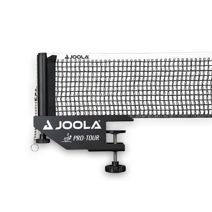 Joola Unisex – Erwachsene Post-Set Pro Tour Tischtennisnetz, Schwarz, 152cm Single, Single
