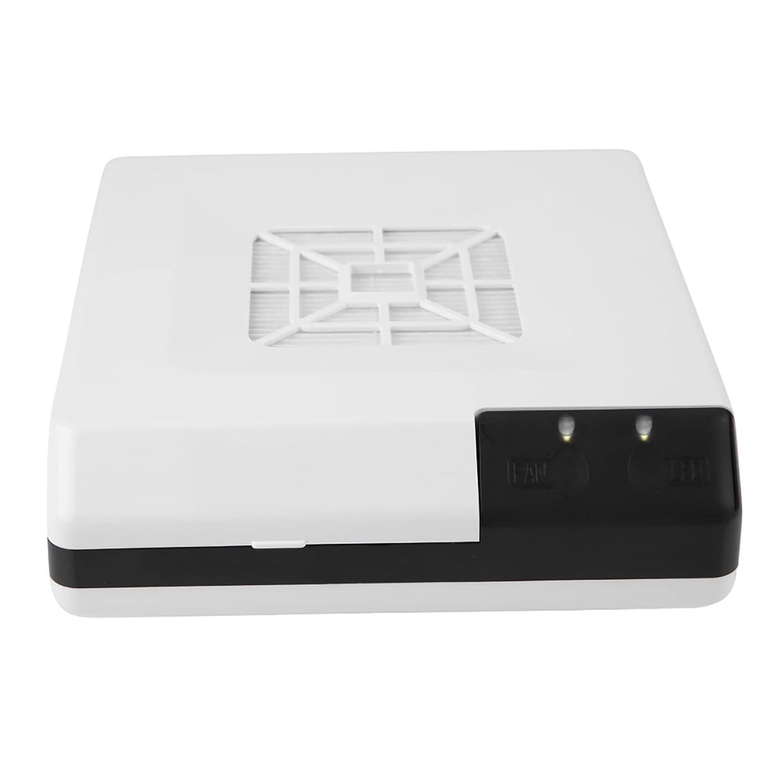 Nagel Staubsauger, 60W 2 IN 1 Salon Saug Staubsammler Maschine Mit LED Licht Starker Power Nail Art