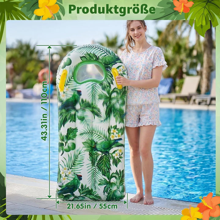 Surfbrett Aufblasbar, Yanghad Schwimmbrett Aufblasbar, Surfboard, Luftmatratze Wasser, für Wasserrut