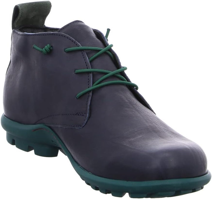 Think! Herren Kong_3-000144 Nachhaltige, Leder Gefütterte Stiefelette 41.5 EU 8010 Navy Kombi, 41.5