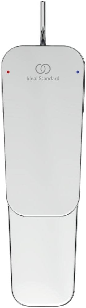 Ideal Standard BD217AA Ceraplan Waschtischarmatur Niederdruck mit Zugknopf-Ablaufgarnitur Auslaufhöh