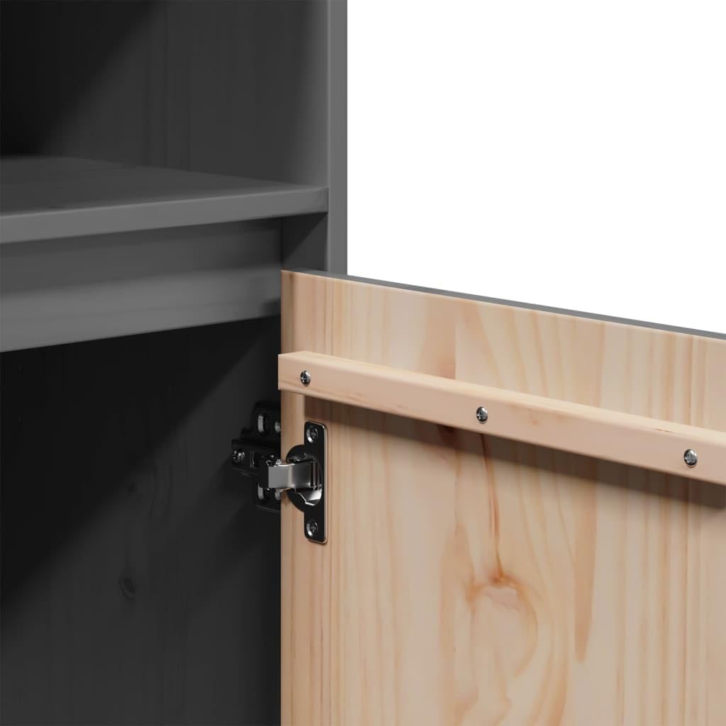 vidaXL Highboard Vitrine Sideboard Kommode Schrank Beistellschrank Bücherschrank Hochschrank Holzsch