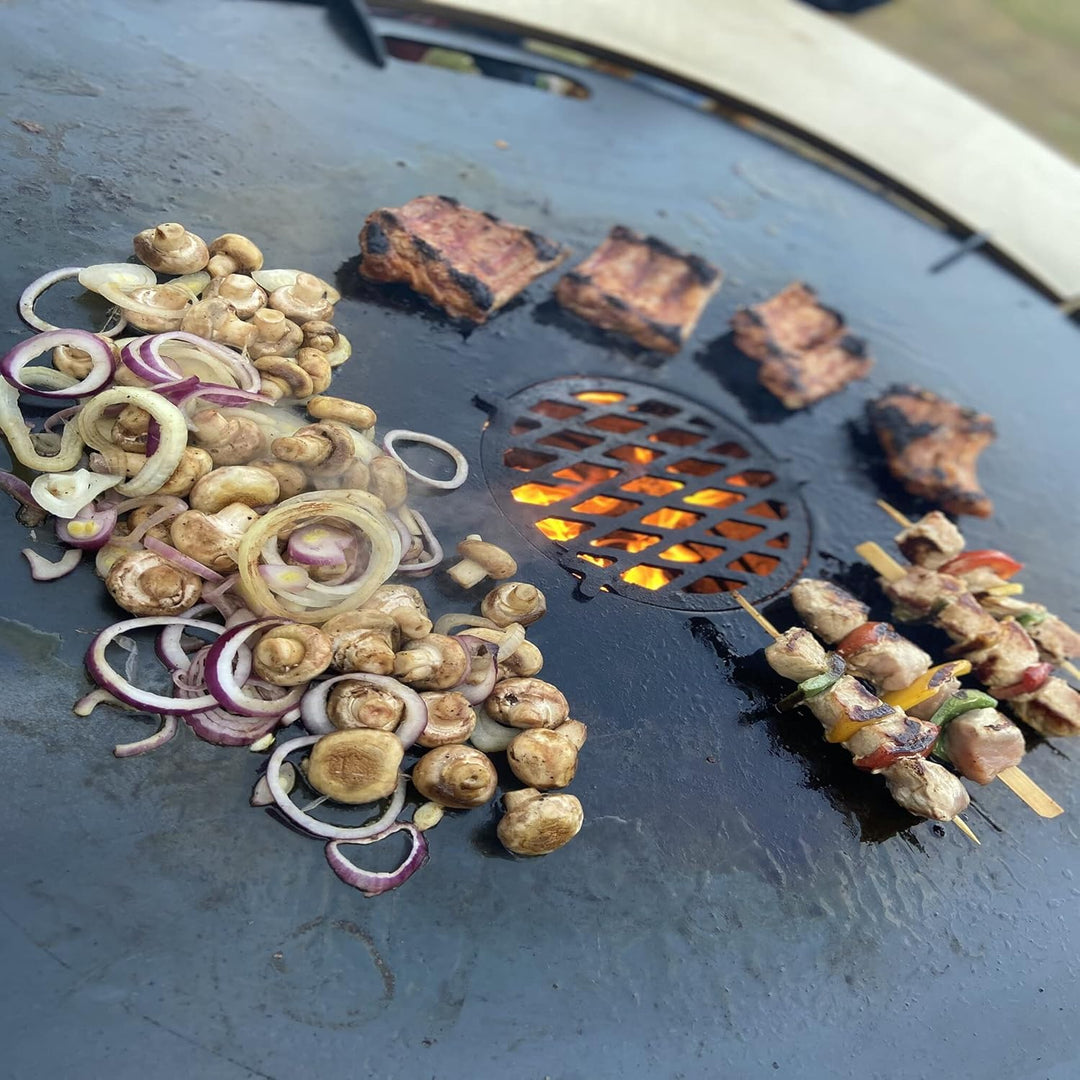Grill Einsatz "Raute" Ø 40cm für Feuerring #104