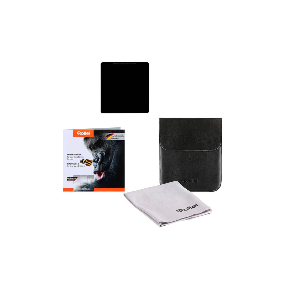 Rollei Profi Rechteckfilter Mark II - Graufilter (100x105 mm) aus Glas - ND64 Stopper (6 Stopps/1,8)
