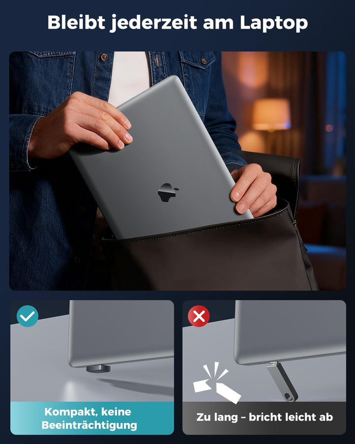 NEWQ 256GB USB-C Stick für MacBook, UFS Speicher, Ultra Kompakter Low-Profile USB-C Speicherstick fü