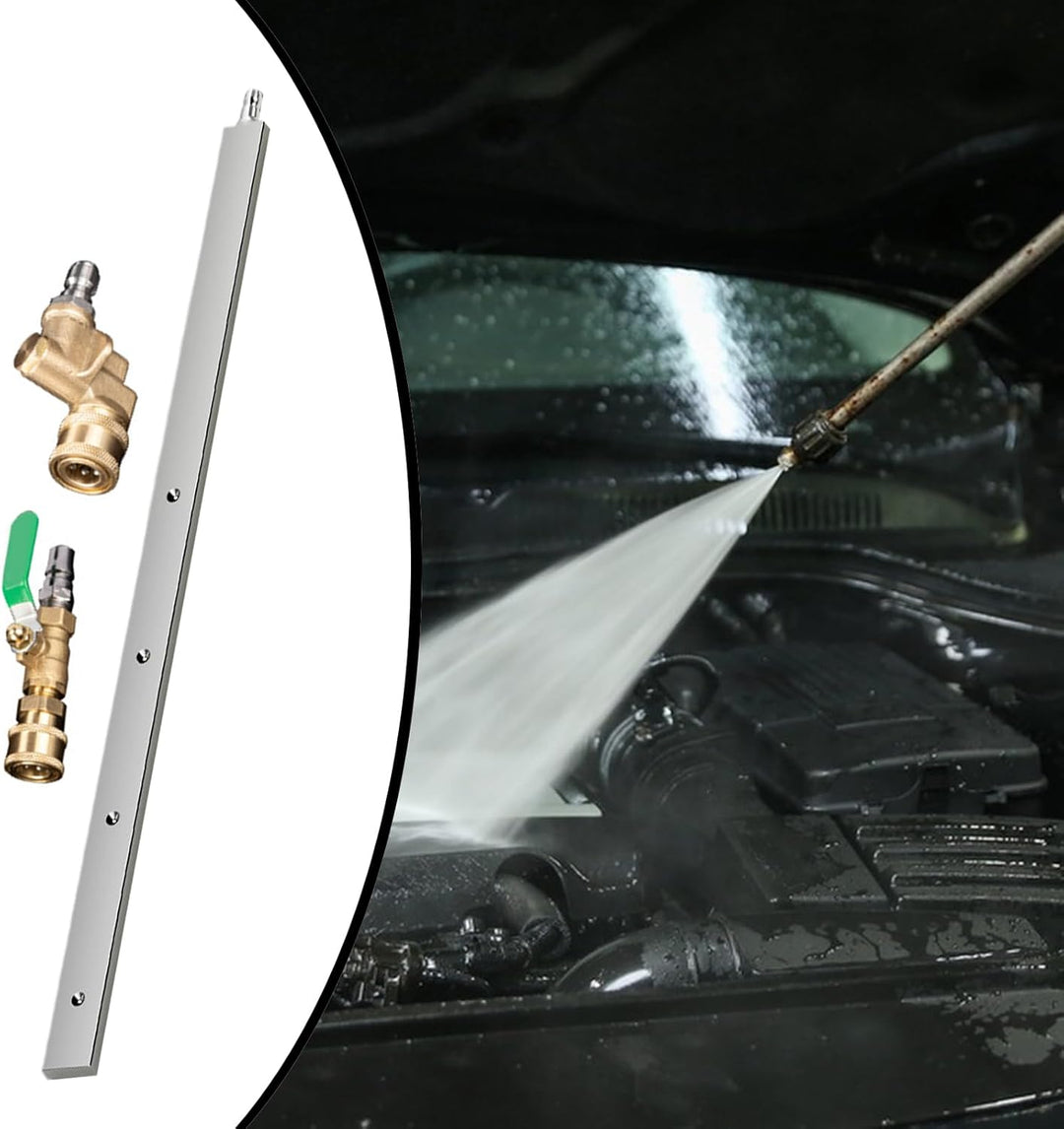 Kühlerreinigungsstab, Hochdruckreiniger, 61 cm, Auto-Kühlerreinigungsstab für LKW-Dachrinnenkondensa