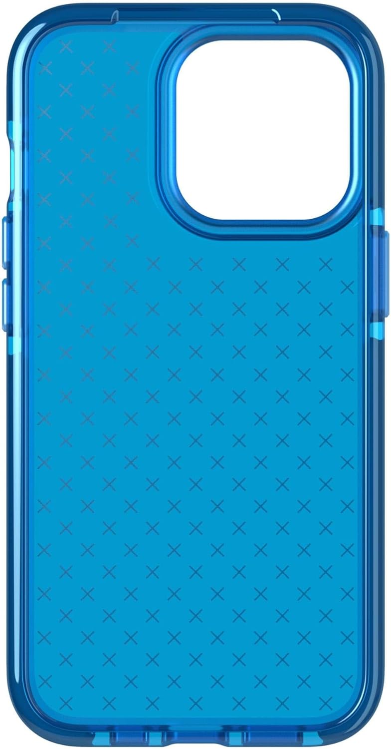 tech21 Evo Check Schutzhülle für iPhone 13 Pro – Schutzhülle mit 5,8 m langem Fallschutz blau iPhone