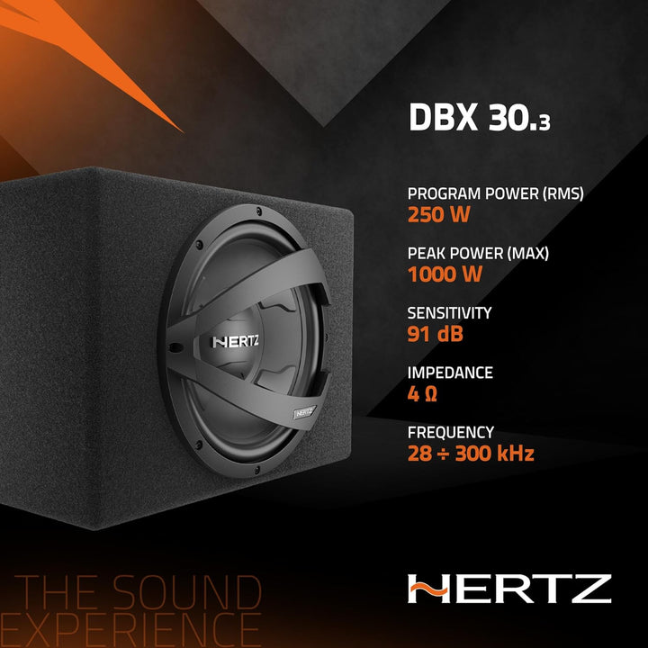 Hertz DBX 30.3 Subwoofer 1000 W
