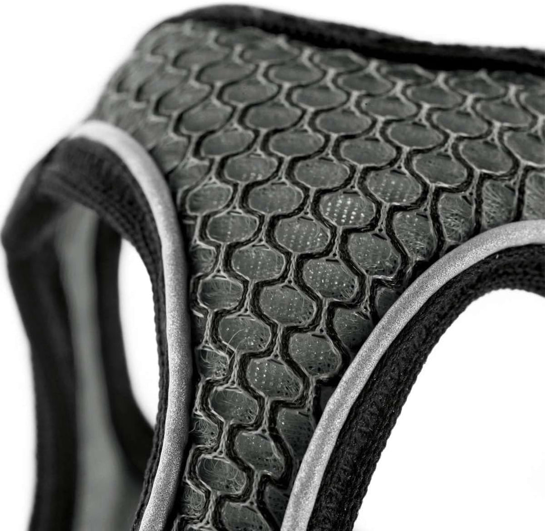 HUNTER Hundegeschirr HILO COMFORT, Farbe: anthrazit, Easy Step-In Geschirr für kleine bis mittlere H