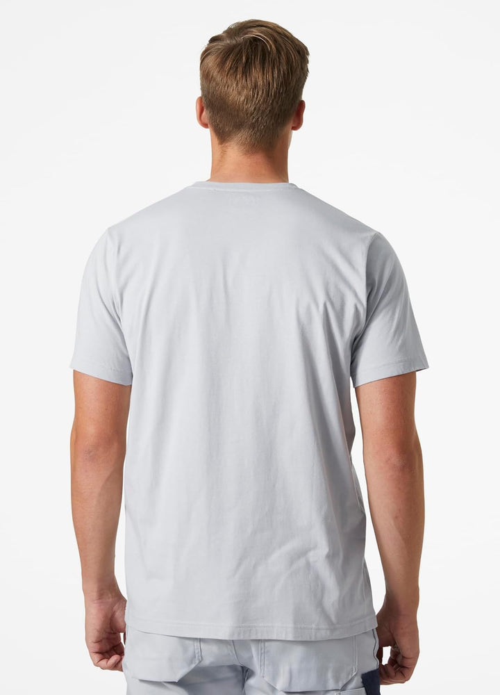 Helly Hansen Workwear Herren Classic T-Shirt XL Grauer Nebel, XL Grauer Nebel