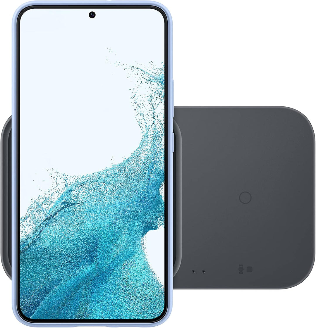 Samsung Wireless Charger Duo mit Schnellladeadapter EP-P5400T EP-P5400TBEGEU, EP-P5400TBEGEU
