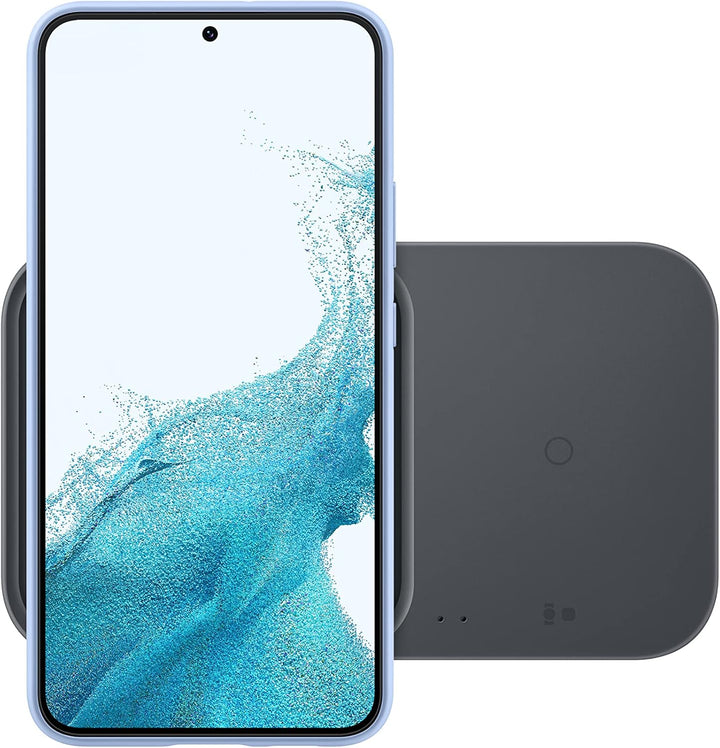 Samsung Wireless Charger Duo mit Schnellladeadapter EP-P5400T EP-P5400TBEGEU, EP-P5400TBEGEU