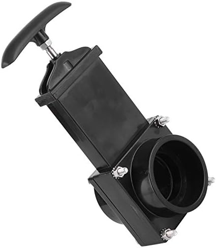 KIMISS RV Abfallventil mit Kunststoffgriff, 50 mm RV Ablassventil Abwasserkanal ABS-Ventil für Outdo
