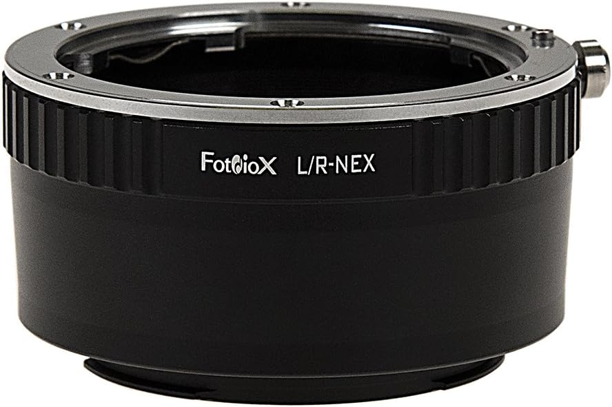 Fotodiox Lens Mount Adapter Compatible with Leica R Lenses on Sony E-Mount Cameras Leica R Standard,