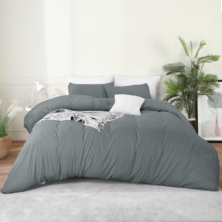 Utopia Bedding Leichtes Bettbezug-Set mit 50 x 65 cm Kissenbezügen, 200 x 220 cm, weiches Mikrofaser