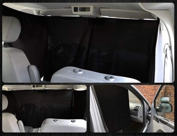 BREMER SITZBEZÜGE Frontscheibe Sonnenschutz Camping Führerhaus Gardinen Vorhang kompatibel mit Merce