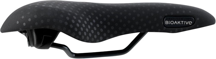 Selle San Marco Unisex – Erwachsene Bioactive Trekking Gel Sattel Black Suede S Black Suede, S Black