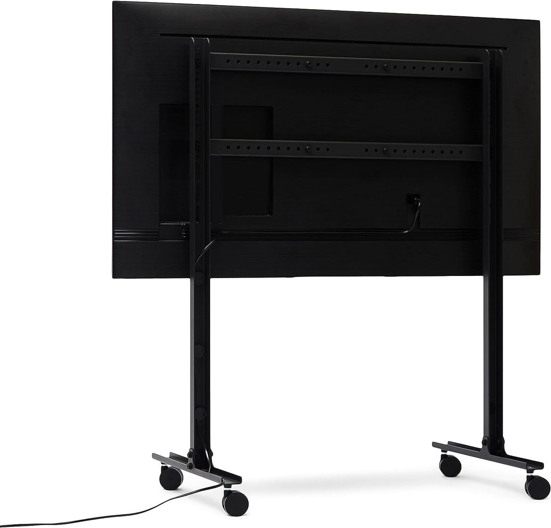 Pedestal Straight Rollin’ TV Schrank | TV Ständer mit Rollen | TV Lowboard Schwenkbar | Fernsehtisch