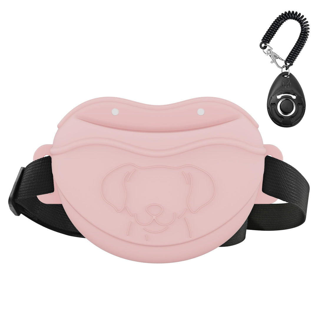 AWINNER Leckerli-Tasche für Hunde, Premium-Silikon, verbesserte 4 starke Magnete, verbesserter Magne