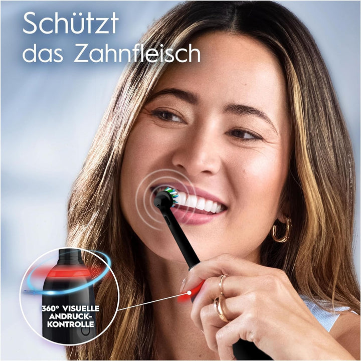 Oral-B Pro 3 3900 Elektrische Zahnbürste/Electric Toothbrush, Doppelpack & 3 Aufsteckbürsten, mit 3