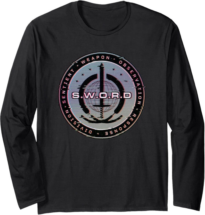 Marvel WandaVision S.W.O.R.D. Force Field Langarmshirt