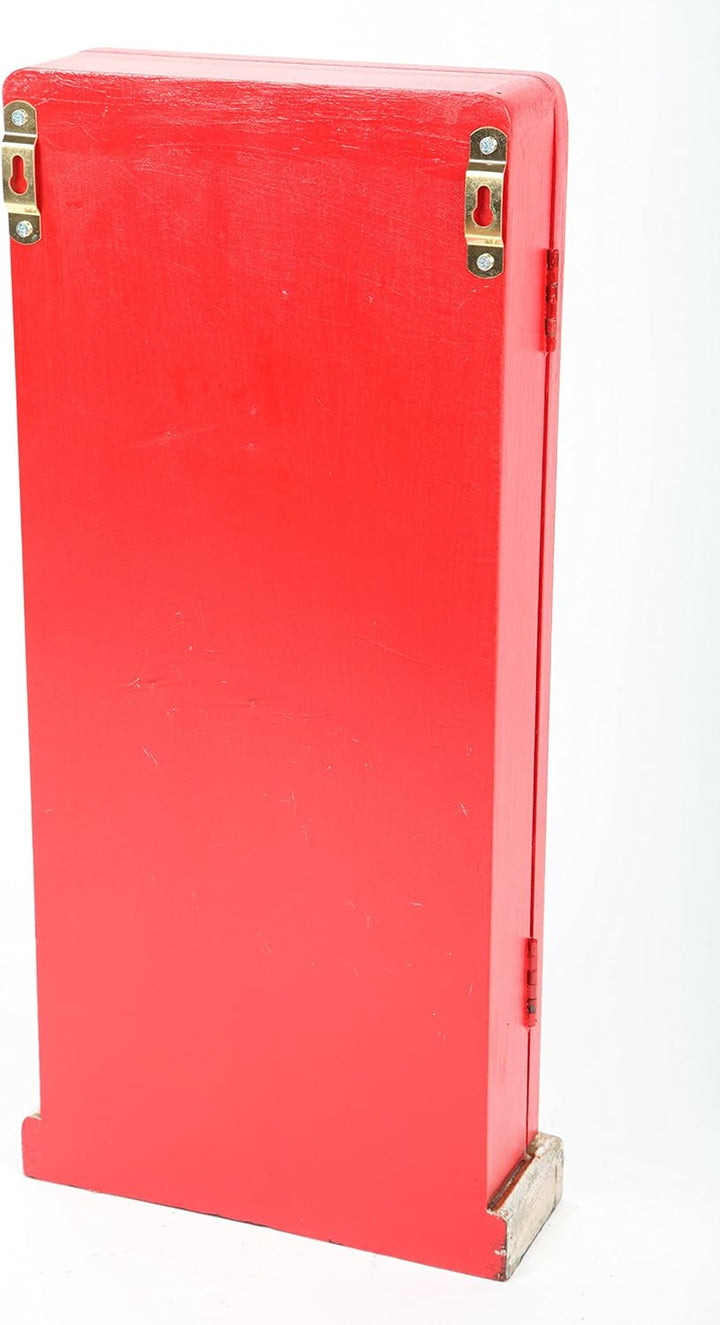 Point Home Design-Schlüsselschrank Cold Drinks, Retro, rot, 52cm