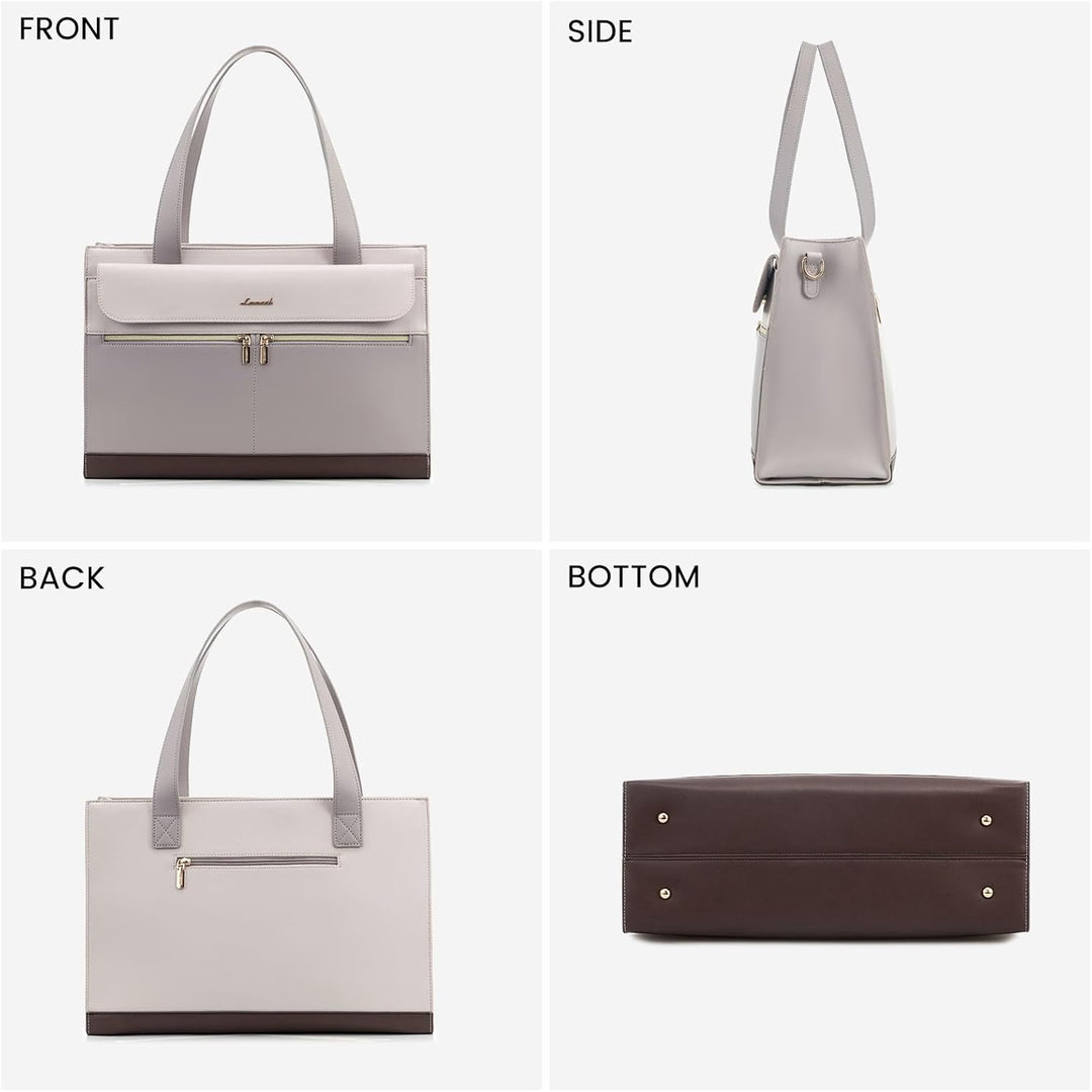 LOVEVOOK Laptoptasche 15,6 Zoll Handtasche Damen, Arbeitstasche Lehrertasche Aktentasche Gross, Schu