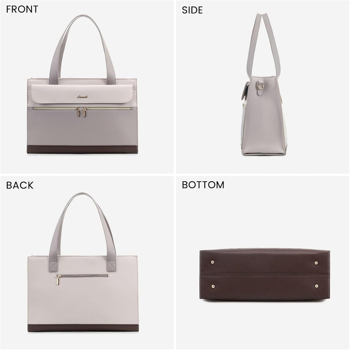 LOVEVOOK Laptoptasche 15,6 Zoll Handtasche Damen, Arbeitstasche Lehrertasche Aktentasche Gross, Schu