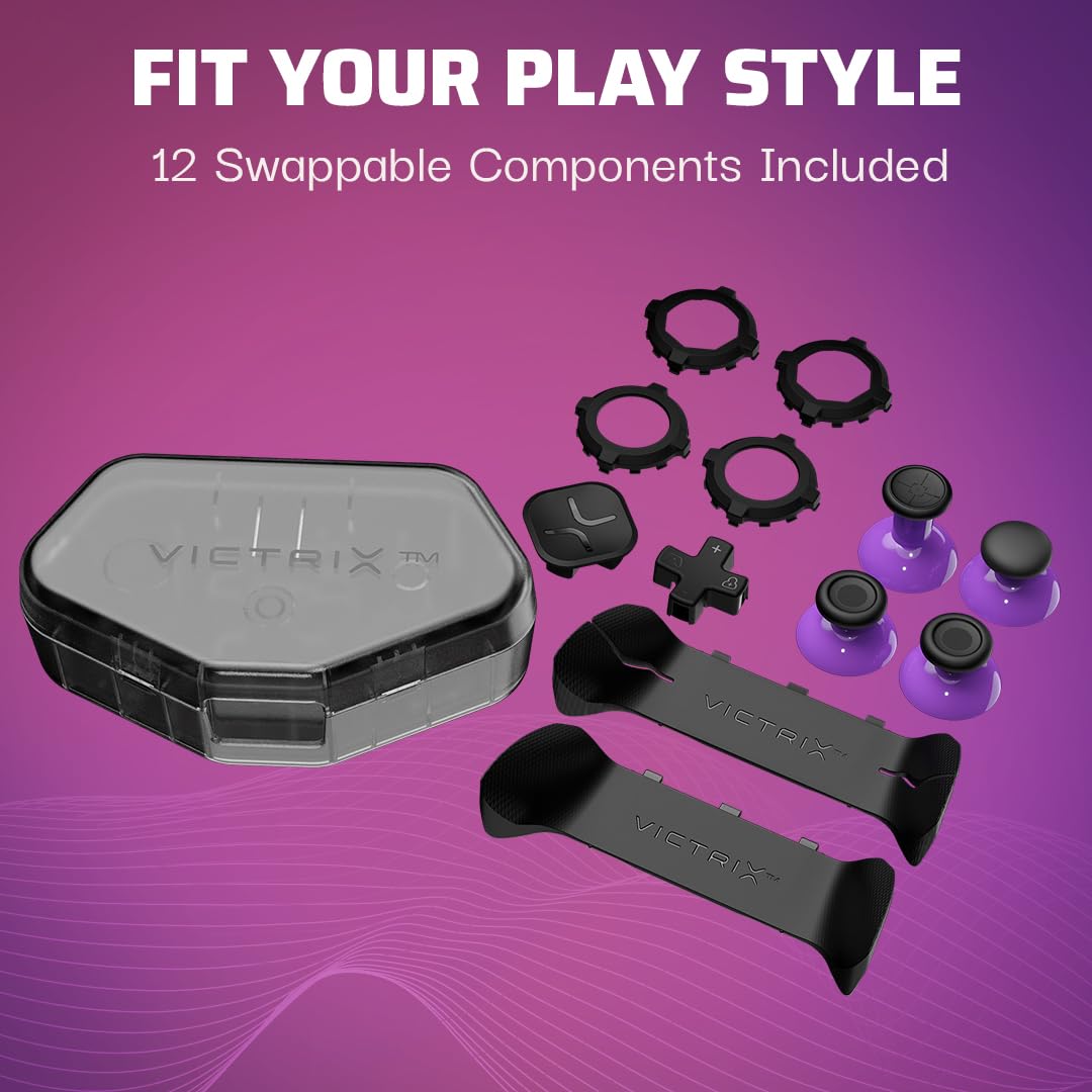 PDP Xbox Victrix Gambit Prime verkabelt Controller - Gray Schnurgebunden Grau, Schnurgebunden Grau
