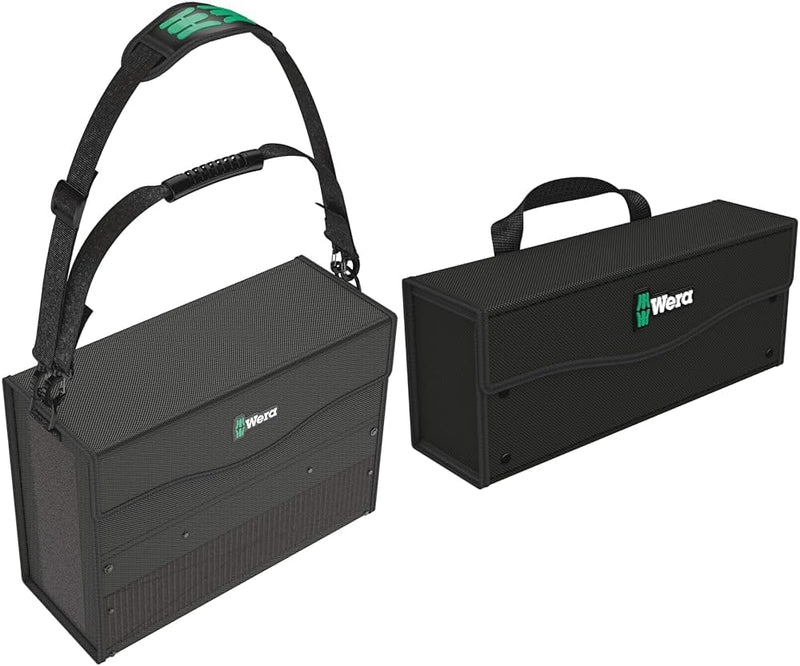 Wera 05004357001 2go 2 XL Werkzeug-Container & 2go 3 Werkzeug-Box, 130 x 325 x 80 mm, 1 Stück, 05004