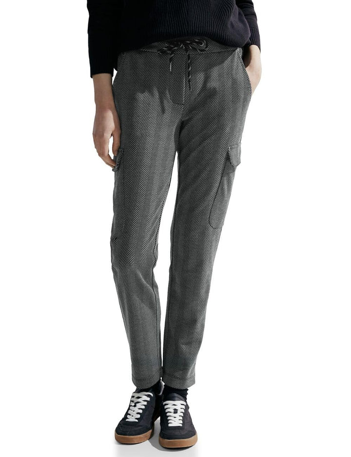 Cecil Damen Cargo Joggpants M / 30L Schwarz, M / 30L Schwarz