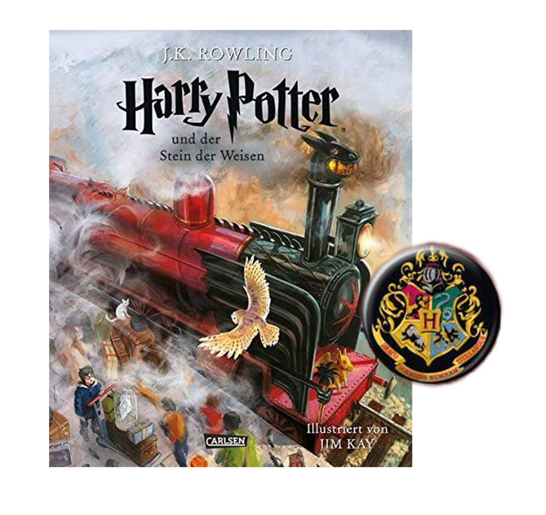 SCHMUCKAUSGABE: Harry Potter und der Stein der Weisen (vierfarbig illustrierte Schmuckausgabe) + 1.