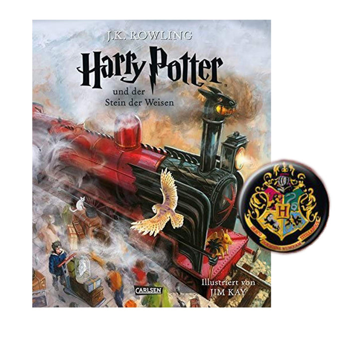SCHMUCKAUSGABE: Harry Potter und der Stein der Weisen (vierfarbig illustrierte Schmuckausgabe) + 1.