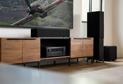 Denon AVR-X2800HDAB 7.2-Kanal AV-Receiver, HiFi Verstärker mit Dolby Atmos, DTS:X, 6 HDMI Eingängen