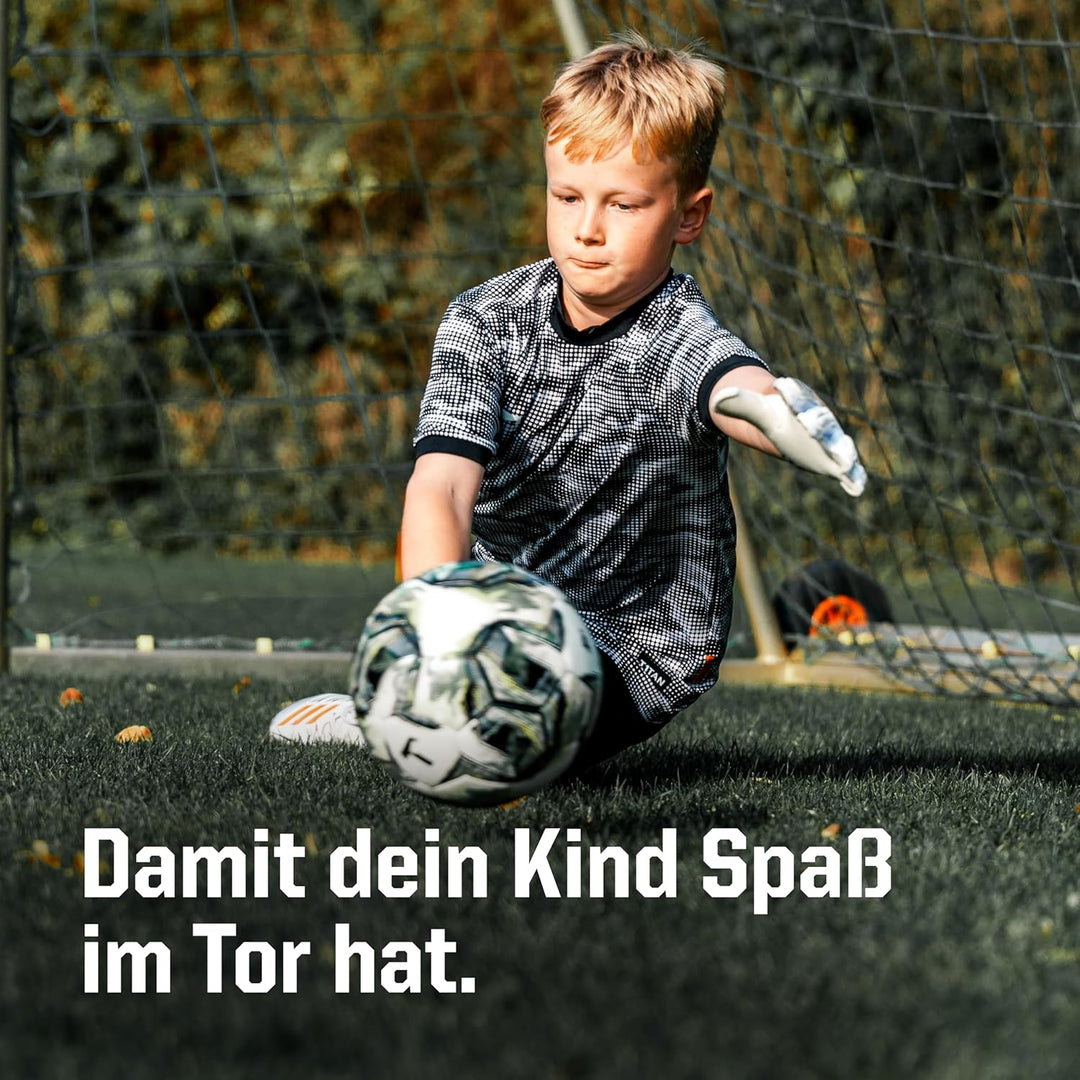 T1TAN Classic 1.0 Torwarthandschuhe - ohne Fingerschutz - Fussballhandschuhe für Torhüter - Diverse