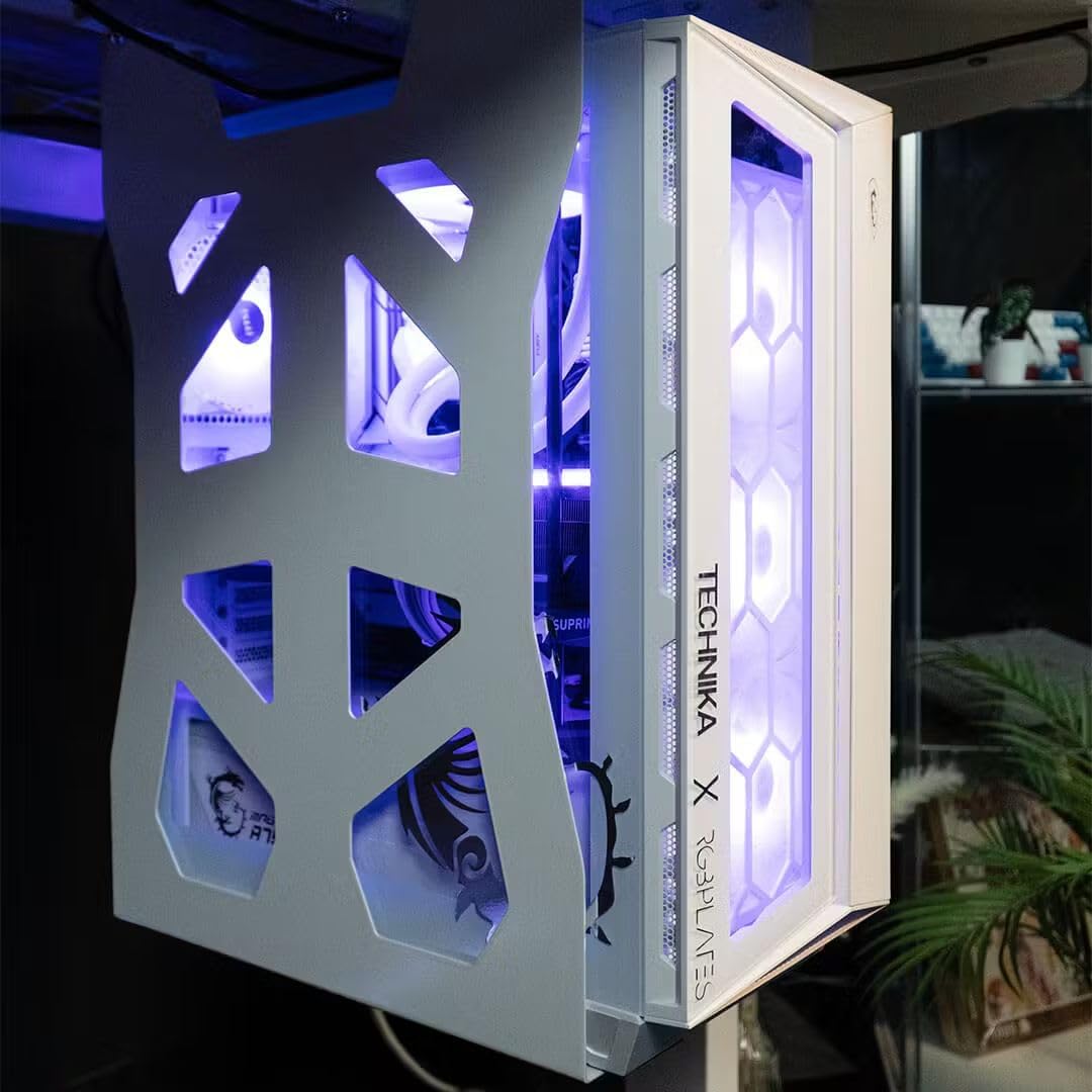 PC Halterung – Speziell für Gaming-PCs - Platzsparend & Stabil, ideal für Unter-Schreibtisch Montage