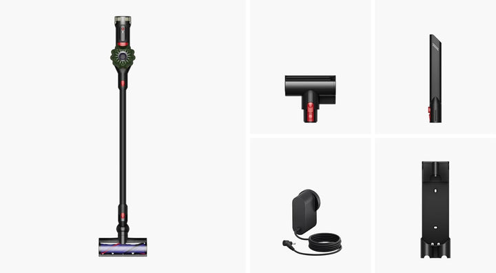 Dyson V8 Cyclone kabelloser Staubsauger, 150 AW, 60 Minuten Laufzeit, Motorbar-Bürste mit Anti-Verhe