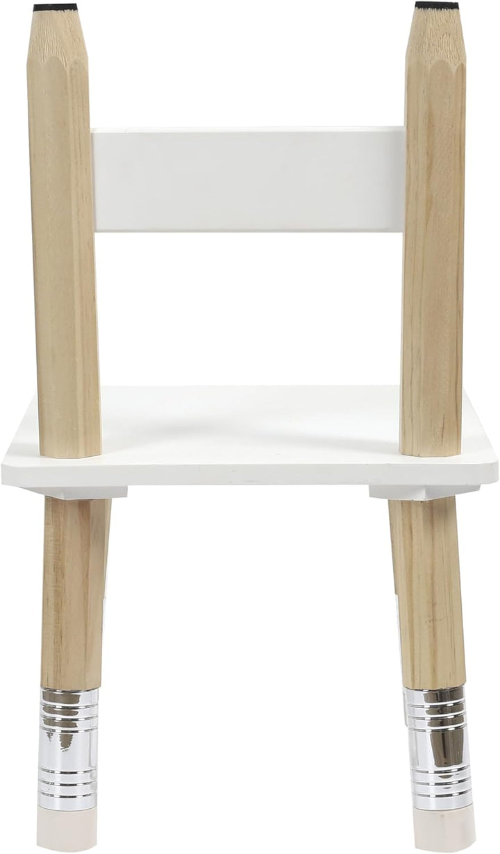 HOME DECO FACTORY Stehsammler Pappe Set 5-teilig Bunt | Kindertisch und 2 Stühle aus MDF-Holz, Bleis