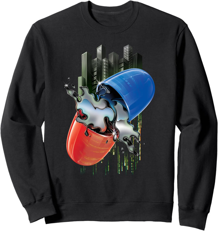 WB 100: The Matrix Red Or Blue Pill Sweatshirt