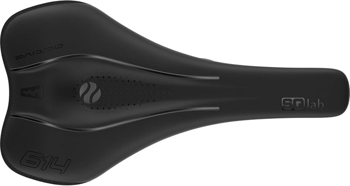 SQlab Unisex – Erwachsene 614 Ergowave Active 2.1 Fahrradsattel 16 cm Schwarz, 16 cm Schwarz