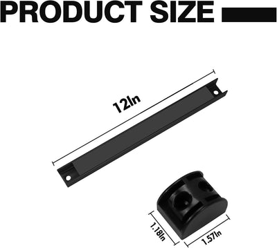Magnetleisten für Werkzeug 5 Stück, Werkzeug Magnetleiste Set 30 cm, Magnethalter Werkzeug für Küche