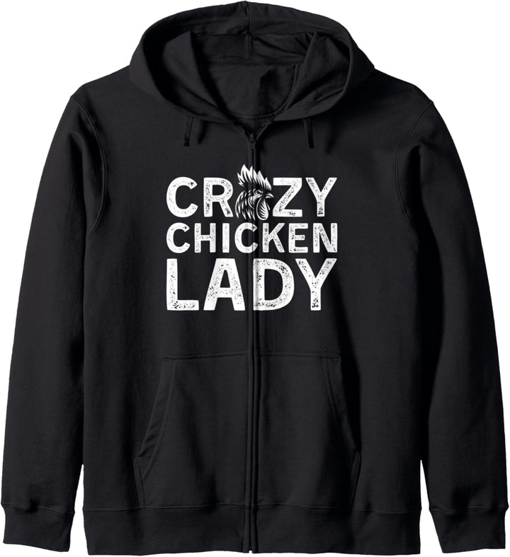 Lustiges Chicken Zitat für Frauen Mama Farm Geschenk Huhn Kapuzenjacke