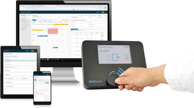 Komplettsystem zur effektiven Zeiterfassung mit Token (Schlüsselanhänger) inkl. Webinterface, entwic