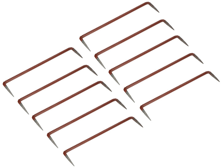 KOTARBAU® 10er Set Bauklammer 400 mm zum Verbinden von Gerüsten Holzkonstruktionen 400mm, 400mm
